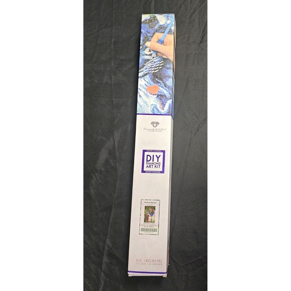 Diamond Art Club DIY Diamond Art Kit Weekend Retreat 40.6" x 27.6"